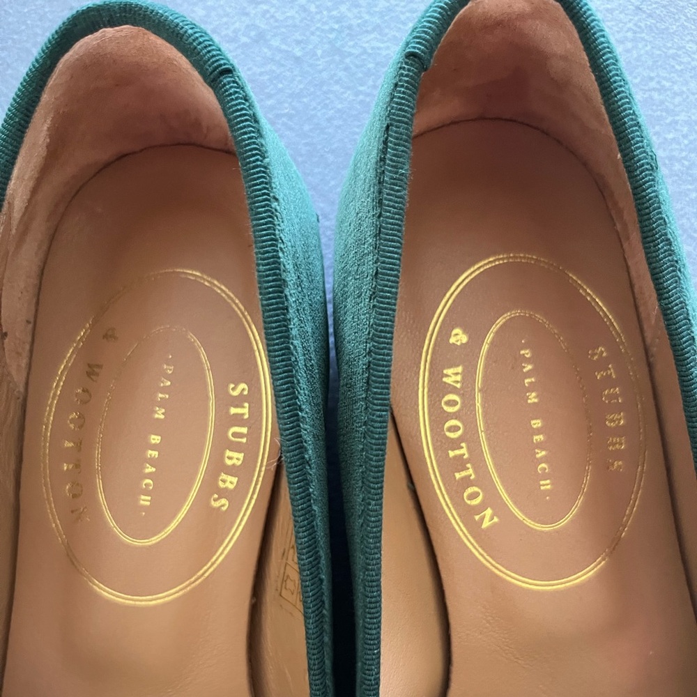 Stubbs & Wootton Velvet Slippers/Loafers size 6.5
